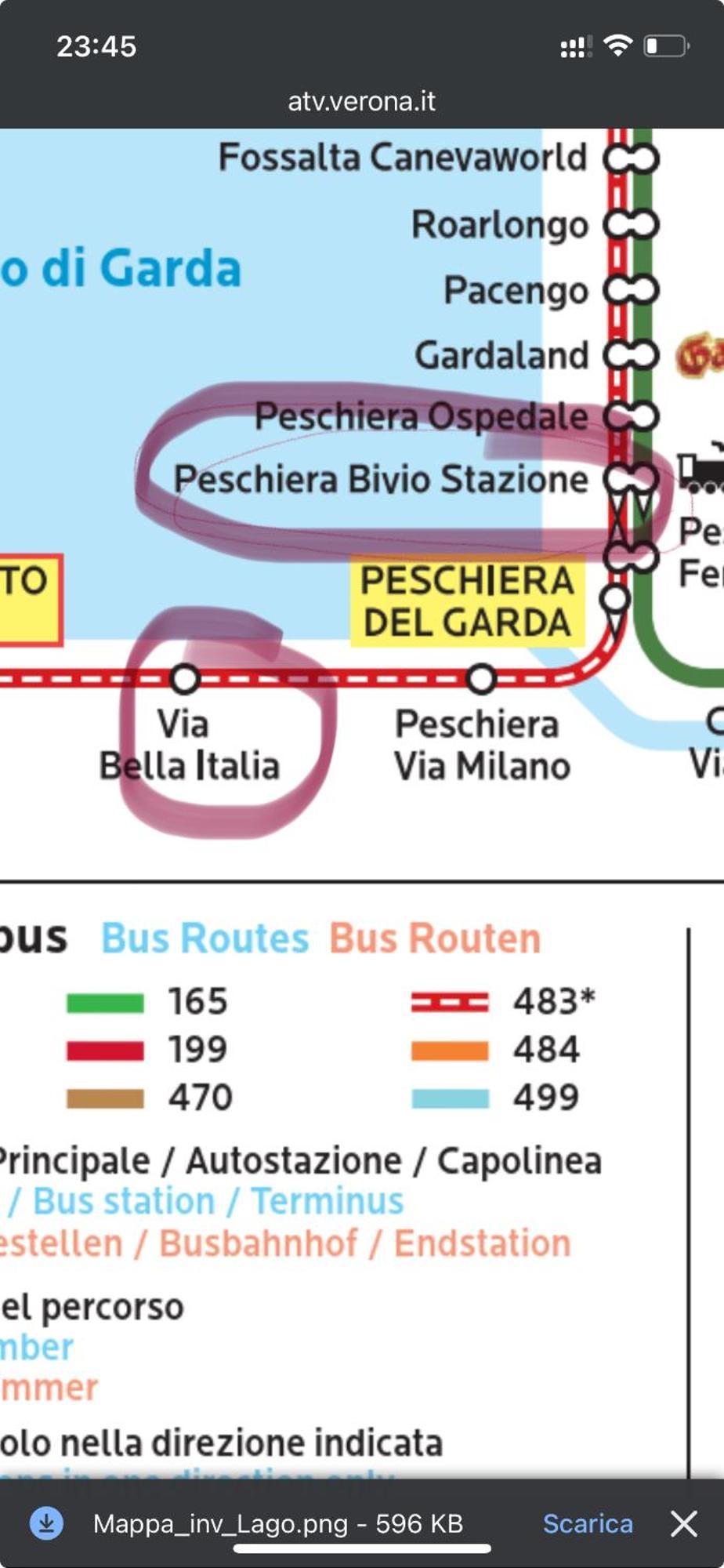 Turkese Peschiera del Garda